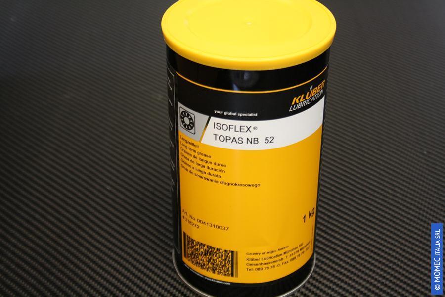10 / 16 Kluber - Isoflex Topas NB52 Grasso lubrificante sintetico, particolarmente adatto per utilizzi in presenza di alte temperature.