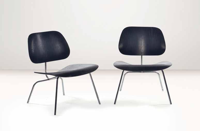 865 Herman Miller Charles and Ray Eames Coppia di Sedie DCM (molded dining chair 1946) di Charles and Ray Eames.