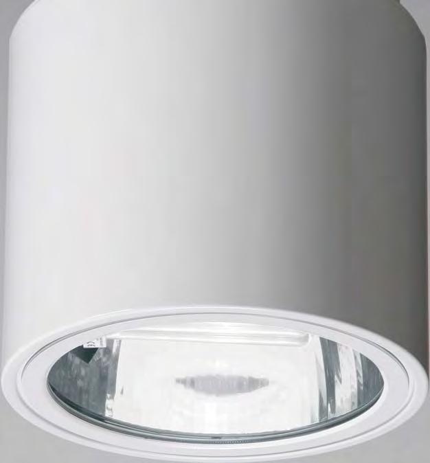Cyl light Proiettore fisso PROIETTORI Design: Fabio Reggiani Cyl light Cyl light è un proiettore fisso da superficie ideale per ambienti privi di controsoffitto.