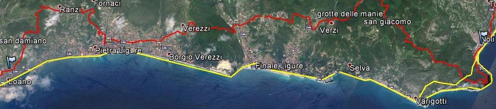 Finale Savona 26km Savona: AC al club Nautico Savona, Via Baglietto 10 Tel 0198485276 da 85 per 3 pers.