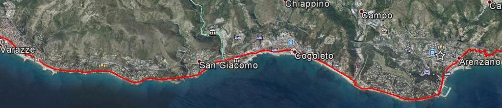 Si continua verso Celle ligure (3km), Varazze (4km la leggenda aurea di Jacopo da voragine) l antica ferrovia sul lungomare Europa, pista ciclo-pedonale che alterna tratti in galleria e tratti allo