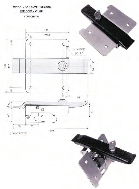 SERRATURE INCASSATE 600.060.