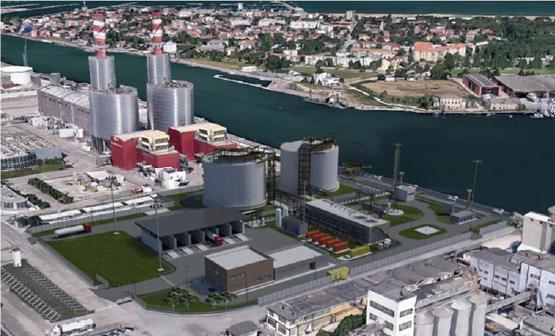Altro progetto: PIR nel Canale Candiano del porto di Ravenna Stoccaggio da 10.000 m3 di GNL (con possibilità di raddoppio) - 1 (2) serbatoi criogenici GNL da circa 5.