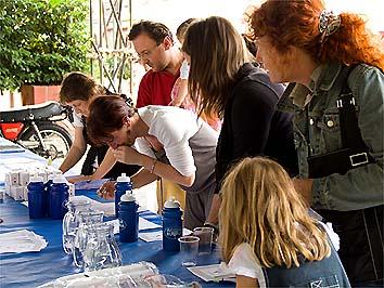 : uno degli stand didattici (La