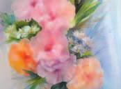 per fiori Soft Colori a olio Annette Kowalski, allieva e amica dell artista Bob Ross, che ha scritto tutta la sua collezione di libri Joy of Painting, ha esteso la tecnica bagnato su bagnato di BOB