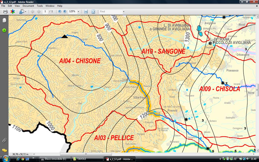 Disciplina del Deflusso Minimo Vitale (regolamento Regione Piemonte 8/R del 17/7/2007) DMV idrologico =k *q meda *S q meda = portata specifica media annua naturale, espressa in l/s km 2 k = frazione