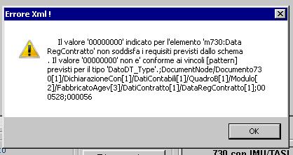 A4) Dichiarazione relativa a: xxxxxxxxxxxx Verificare che non siano presenti