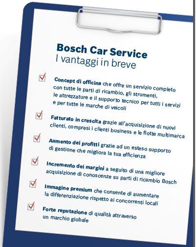 I vantaggi per voi I cambiamenti in atto nel mercato dell autoriparazione offrono agli imprenditori nuove opportunità di business.