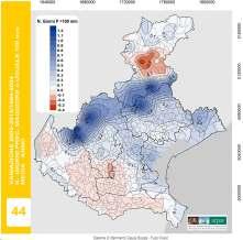 giorni con P > 100 25 mm mm 18 0.8 0.7 16 0.6 14 0.5 12 0.4 0.3 10 0.2 8 0.1 0.8 18 0.7 16 0.6 14 0.5 0.4 12 0.3 10 0.2 8 0.1 n. giorni con P > 100 mm n.