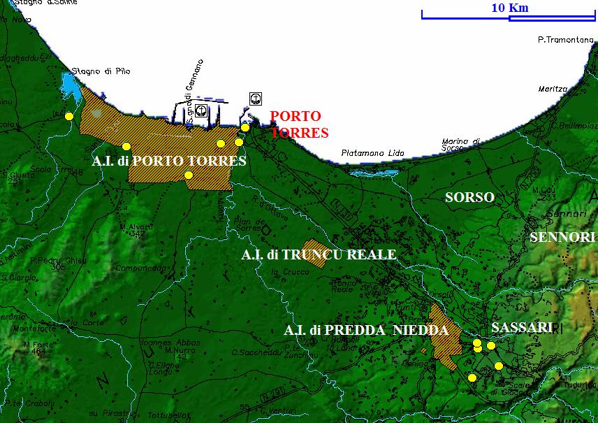 stazioni della zona di Sassari Porto Torres Relazione sulla