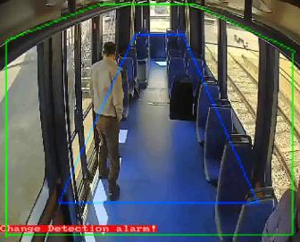 AiVu-Smart Rail-Intrusion Rilevamento intrusioni Permette il rilevamento automatico della presenza di