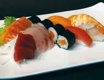 sashimi, 5 nighiri, 4 hosomaki 012 Barca piccola 7
