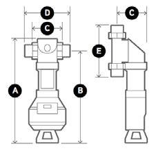 AISI 316 90 micron / Cartridge: AISI 316 stainless steel 90 micron Timer elettronico / Electronic timer FAA è una gamma di filtri autopulenti con contro-lavaggio, dotati di un sistema che spruzza