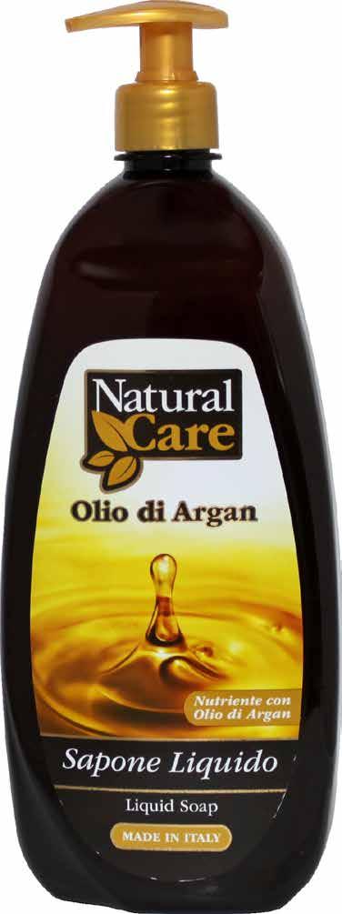 LINEA OLIO DI ARGAN Natural Care presenta una linea completa, arricchita con prezioso Olio di Argan, dalle rinomate proprietà