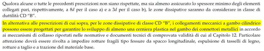 Revisione NTC 2018 classi di duttilità