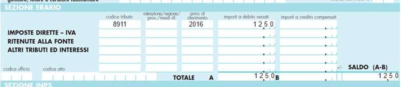 2 ipotesi Il contribuente può compilare oggi e presentare al versamento un ModelloF24, in cui indicherà il debito ed il credito compensati.