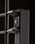 RECINZIONI SPECIALI ACCESSORI E OPTIONAL BULLONERIA Bullone a testa tonda M8 x 55 e M8 x 65 con dado cieco per recinzione RIBES e INFINITY. Finitura: inox.