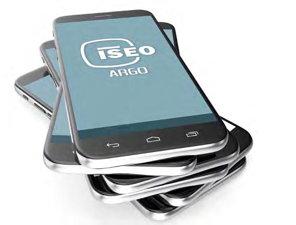 ISEO Argo SMARTPHONE COMPATIBILI CON ARGO Argo App comunica con le serrature mediante Bluetooth Smart (anche chiamato Bluetooth 4.