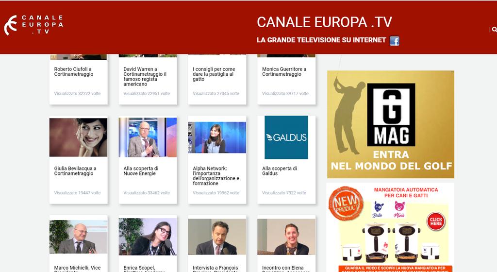 CANALE EUROPA TV 18/04/2018 Oggi vogliamo celebrare questa collaborazione con tutte le aziende che regalano del tempo, la loro competenza, ai ragazzi all interno della scuola.