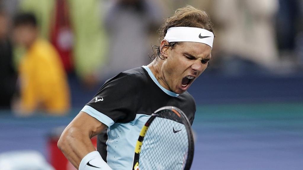 GRINTA Rafael Nadal è il tennista che più di qualsiasi altro incarna questo valore, è