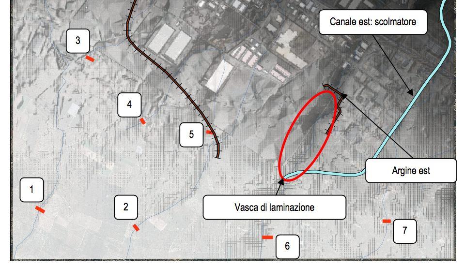 49/2010, presentato in Prefettura ad ottobre 2015, ha avviato la progettazione di taluni interventi di mitigazione, tra i quali quello relativo alla mitigazione idraulica delle Lame della Zona PIP,