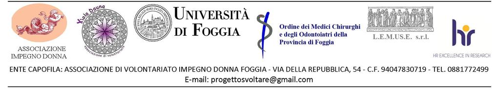 L Associazione Impegno Donna, unitamente ai partner che hanno aderito, ha dato il via al Progetto S.V.O.L.T.A.R.E.