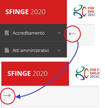 Facciamo notare la presenza della freccia rossa in alto sulla destra del menù (Figura 3).