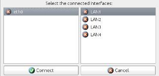 uno switch. Nell'esempio proposto sono presenti 4 computer e uno switch. Inoltre una etichetta mostra l'indirizzo che si è scelto per la rete (naturalmente può essere qualsiasi).