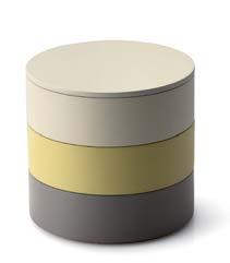 Set barattoli con coperchio, 4 pezzi 2710 526 07 02 Ø 14 x 12,5 cm Y(0B71GH*MRLKKM( 1. Giallo/corallo/rosso 2.