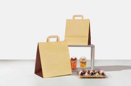 TAKE AWAY BICOLOR 2018 Shopper Automatico FONDI LARGHI Vaniglia/Marrone Ref.