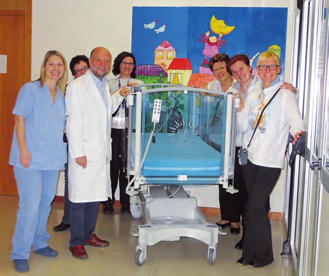 5 5 X MILLE Nuovi lettini I piccoli pazienti dell ospedale di Udine oggi hanno a disposizione lettini di ultima generazione, dotati di accorgimenti tecnologici che ne rendono l utilizzo più sicuro e