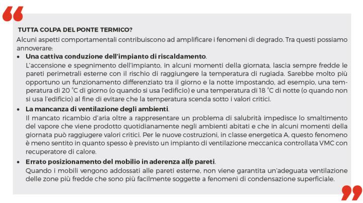 Questo articolo è tratto dal nuovo Quaderno Tecnico Bigmat Ponti termici in edilizia, rivolto ad applicatori per il calcolo dei ponti termici, correzione e tecniche di intervento.