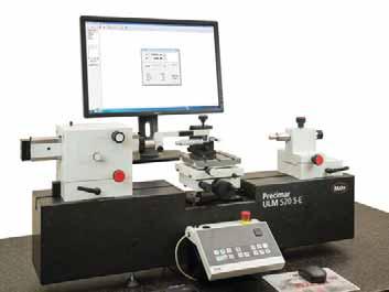 - 14-10 Precimar ULM S-E. Macchina di Taratura Universale Misuratori di lunghezza universali con ampio campo di misura diretto, con base orizzontale in granito con elevata omogeneità e rigidità.