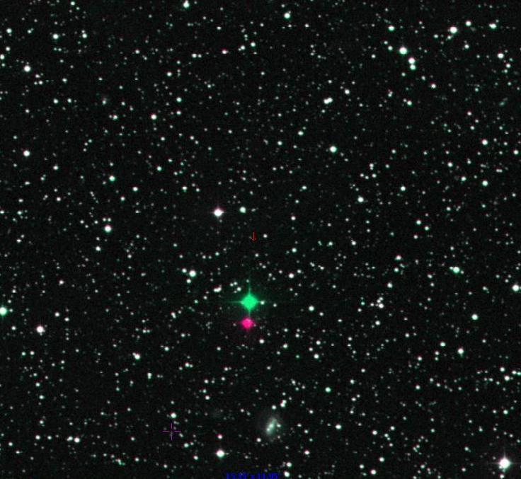 4: Immagine a colori costruita con le due differenti immagini della stella di Barnard. Fig. 2: Creare l immagine animata.