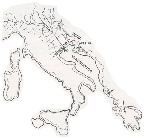 In Italia sono presenti due distinti distretti ittio