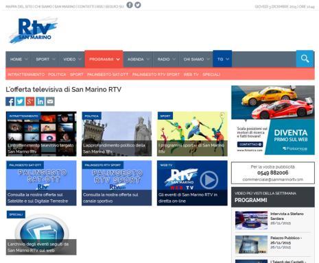 WEB IL SITO www.smtvsanmarino.