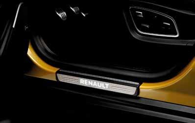 01 02 Battitacco luminose Renault Eleganza e modernità da sfoggiare ogni volta che aprite una porta.
