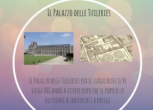 1791: Il palazzo del LOUVRE era l'antico castello dei reali di Francia, dove essi avevano dimorato dai tempi di Filippo Augusto fino al XVII secolo.