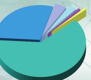 28,8% da 10 a 49 4,3% da 50 a 99 2,7% da 100 a 249 0,7% da 250 a 499 0,5% oltre