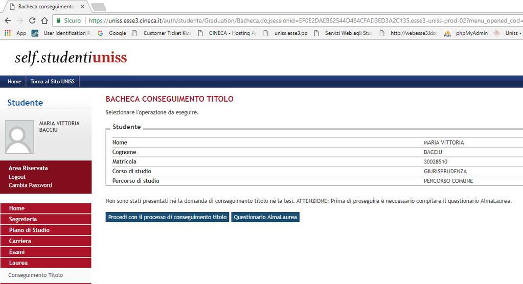 - Dal 1 agosto 2019 al 13 settembre 2019: III sessione - Dicembre Gennaio - Dal 18 settembre 2019 al 18 ottobre 2019: IV sessione - Febbraio - Marzo Aprile.