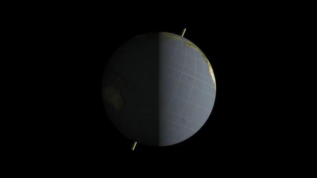 L asse terrestre L asse di rotazione terrestre è inclinato rispetto al piano dell eclittica di circa 23 gradi.
