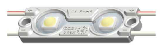 5 Lm/W 463-475 nm 36 Lm 75 Lm/W 520-525 nm 45 Lm 81 Lm/W 2700-3200 K 44 Lm 91,6 Lm/W 6000-6500 K VANTAGGI - a 2 LED con lente da 150, la particolare diffusione luminosa lo rende adatto per insegne e