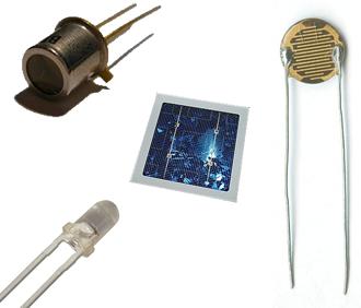 Sensori di luce: Fototransitor, fotodiodo, fotoresistenza, pannello