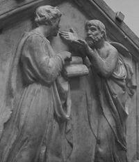 Aristotele Aristotele e Platone (formella di Luca della Robbia nel campanile di Giotto) Aristotele Nasce a Stagira, in Macedonia nel 384