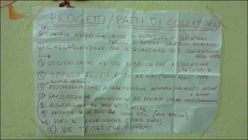 attuazione nel breve periodo; o Arancio: stand-by per le proposte valutate con un buon grado di possibilità di attuazione nel breve periodo ma che non sono ritenute ancora mature e ben sviluppate; o