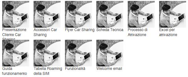 Car Sharing Materiale su TiT Presentazione della soluzione in dettaglio Dettagli dell accessorie car sharing il processo per coinvolgere il fornitore per