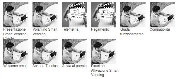 Smart Vending Materiale sutit Presentazione di Smart Vending in dettagli Video della funzionalita Telemetria Video della funzionalita pagamento La lista di vending