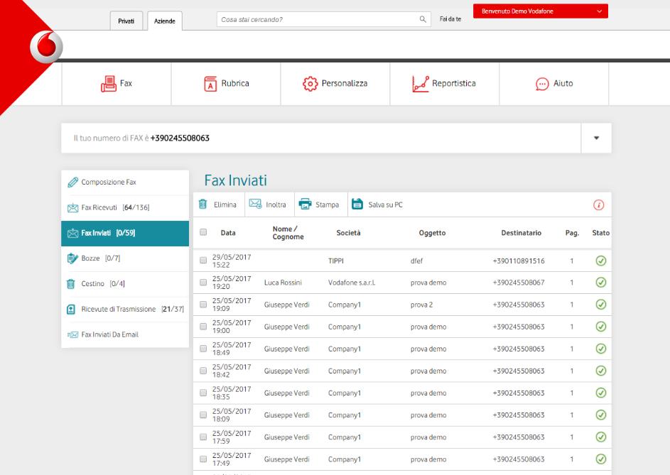 Vodafone Digital Fax Abbandona la carta e passa al Digital Fax: semplice, innovativo e green!