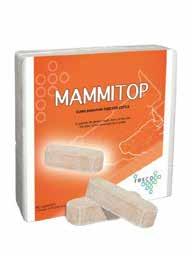 MAMMITOP Previeni le mastiti senza utilizzare antibiotici Il bolo del futuro per prevenire le mastiti. Contiene oli essenziali di differenti erbe ed estratti di aglio.