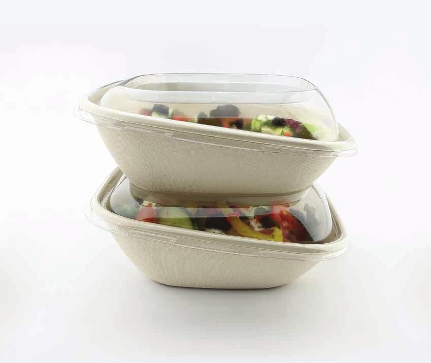 BE PULP LUNCH CONTENITORI/INSALATIERE CONTENITORI/BOX D ASPORTO CONTENITORE/INSALATIERA OVALE BE PULP P64104 Insalatiera ovale 620 ml 19 x 14,5 x h.